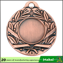 Custom Cheap Sport Blank Bronze Medal Medallion for Sale